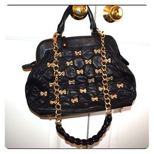 Betsey Johnson Black Purse
